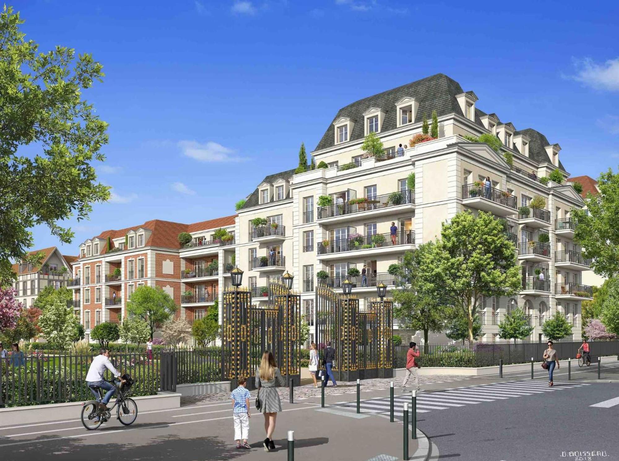 Les Residences De Djibril Le Blanc-Mesnil Kültér fotó